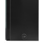 Armario de baño con espejo LED negro brillante 80x12x68 cm de vidaXL, Tocadores de baño - Ref: Foro24-326512, Precio: 175,12 ...