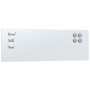 Pizarra magnética de pared vidrio templado blanco 60x20 cm de , Pizarras blancas - Ref: Foro24-4008635, Precio: 21,14 €, Desc...
