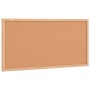 Tablero de corcho con marco de madera de pino macizo 60x30 cm de , Tablones de anuncios - Ref: Foro24-4017416, Precio: 24,37 ...