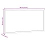 Tablero de corcho con marco de madera de pino macizo 60x30 cm de , Tablones de anuncios - Ref: Foro24-4017416, Precio: 24,37 ...