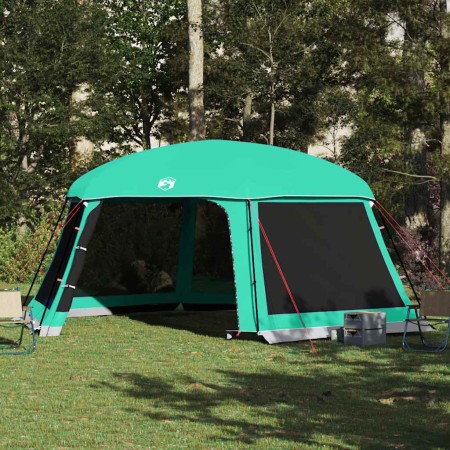 Carpa para piscina con desmontables y paredes verde 618x532 cm de , Tiendas de campaña - Ref: Foro24-4100629, Precio: 234,68 ...