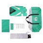 Carpa para piscina con desmontables y paredes verde 618x532 cm de , Tiendas de campaña - Ref: Foro24-4100629, Precio: 234,68 ...