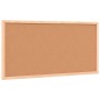 Pizarra con marco de madera maciza de pino negra 60x30 cm de , Tablones de anuncios - Ref: Foro24-4017409, Precio: 18,09 €, D...