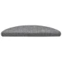 Alfombrillas de escalera autoadhesivas 10 uds gris 56x17x3 cm de vidaXL, Alfombrillas para escalones - Ref: Foro24-149681, Pr...