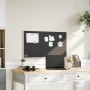 Pizarra con marco de madera maciza de pino negra 100x55 cm de , Tablones de anuncios - Ref: Foro24-4017414, Precio: 42,17 €, ...