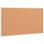 Tablero de corcho con marco de madera de pino macizo 100x55 cm de , Tablones de anuncios - Ref: Foro24-4017421, Precio: 39,48...