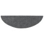 Alfombrillas de escalera autoadhesivas 10 uds gris 56x17x3 cm de vidaXL, Alfombrillas para escalones - Ref: Foro24-149681, Pr...
