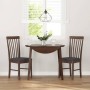 Sillas de comedor con cojines 2 uds madera maciza marrón caucho de , Sillas de comedor - Ref: Foro24-4102500, Precio: 124,41 ...