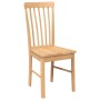 Sillas de comedor 2 unidades madera maciza de caucho de , Sillas de comedor - Ref: Foro24-4102502, Precio: 124,22 €, Descuent...