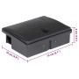 Trampas para ratones 10 uds. negro 13x10x4 cm de , Trampas para animales - Ref: Foro24-4106482, Precio: 17,90 €, Descuento: %