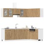 Set de muebles cocina 11 pzas madera ingeniería roble artesanal de , Armarios de cocina - Ref: Foro24-3328578, Precio: 681,88...