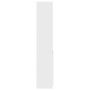 Aparador alto blanco 37,5x35x180 cm madera de ingeniería de , Aparadores - Ref: Foro24-861670, Precio: 86,01 €, Descuento: %