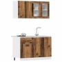 Mueble de cocina 4 piezas madera contrachapada madera vieja de , Armarios de cocina - Ref: Foro24-3328573, Precio: 278,20 €, ...