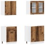 Mueble de cocina 4 piezas madera contrachapada madera vieja de , Armarios de cocina - Ref: Foro24-3328573, Precio: 278,20 €, ...