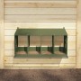 Nido para gallinas con 4 compartimentos de metal verde oliva de , Jaulas y habitáculos para animales pequeños - Ref: Foro24-8...
