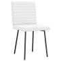 Sillas de comedor 6 uds cuero sintético blanco de , Sillas de comedor - Ref: Foro24-3315542, Precio: 252,66 €, Descuento: %