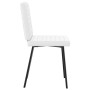 Sillas de comedor 6 uds cuero sintético blanco de , Sillas de comedor - Ref: Foro24-3315542, Precio: 252,66 €, Descuento: %