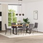 Sillas de comedor 6 unidades cuero sintético gris de , Sillas de comedor - Ref: Foro24-3315485, Precio: 251,27 €, Descuento: %