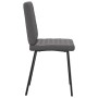 Sillas de comedor 6 unidades cuero sintético gris de , Sillas de comedor - Ref: Foro24-3315485, Precio: 251,27 €, Descuento: %