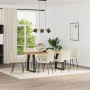 Sillas de comedor 6 unidades cuero sintético color crema de , Sillas de comedor - Ref: Foro24-3315537, Precio: 251,04 €, Desc...