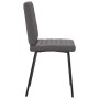Sillas de comedor 2 unidades cuero sintético gris de , Sillas de comedor - Ref: Foro24-4101115, Precio: 87,54 €, Descuento: %