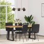 Sillas de comedor 4 unidades cuero sintético negro de , Sillas de comedor - Ref: Foro24-3315271, Precio: 167,85 €, Descuento: %