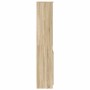 Aparador alto roble Sonoma 37,5x35x180 cm madera de ingeniería de , Aparadores - Ref: Foro24-861672, Precio: 86,68 €, Descuen...
