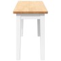 Banco 90 cm Madera Maciza Caucho de , Bancos de comedor y cocina - Ref: Foro24-4102596, Precio: 71,44 €, Descuento: %
