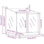 Nido para gallinas con 2 compartimentos plateado galvanizado de , Jaulas y habitáculos para animales pequeños - Ref: Foro24-8...