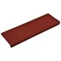 Alfombrillas de escalera 5 unidades rojo burdeos 65x21x4 cm de vidaXL, Alfombrillas para escalones - Ref: Foro24-149730, Prec...