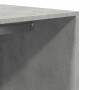 Armario de madera de ingeniería gris hormigón 80x50x200 cm de , Armarios roperos - Ref: Foro24-3307750, Precio: 145,38 €, Des...