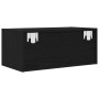 Mueble de TV madera de ingeniería roble negro 60x31x25,5 cm de , Muebles TV - Ref: Foro24-861438, Precio: 39,76 €, Descuento: %