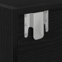 Mueble de TV madera de ingeniería roble negro 60x31x25,5 cm de , Muebles TV - Ref: Foro24-861438, Precio: 39,76 €, Descuento: %