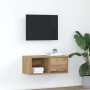 Mueble para TV madera de ingeniería roble artisan 60x31x25,5 cm de , Muebles TV - Ref: Foro24-861452, Precio: 38,34 €, Descue...