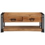 Mesa de centro madera maciza de acacia 90x50x38 cm de , Mesas de centro - Ref: Foro24-4016687, Precio: 243,69 €, Descuento: %