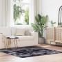 Alfombra de pelo largo NAVARRA gris oscuro 160x160 cm poliéster de , Alfombras - Ref: Foro24-4102872, Precio: 35,32 €, Descue...