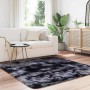 Alfombra de pelo largo NAVARRA gris oscuro 160x160 cm poliéster de , Alfombras - Ref: Foro24-4102872, Precio: 35,32 €, Descue...