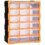 Organizador multicajones con 18 cajones intermedios 38x16x47 cm de vidaXL, Cajas de herramientas - Ref: Foro24-149597, Precio...
