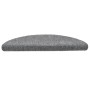 Alfombrillas de escaleras autoadhesivas 5 uds gris 56x17x3 cm de vidaXL, Alfombrillas para escalones - Ref: Foro24-149680, Pr...