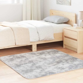 Alfombra de pelo largo NAVARRA gris claro 120x120 cm poliéster de , Alfombras - Ref: Foro24-4102866, Precio: 33,72 €, Descuen...