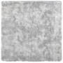 Alfombra de pelo largo NAVARRA gris claro 120x120 cm poliéster de , Alfombras - Ref: Foro24-4102866, Precio: 33,72 €, Descuen...