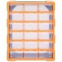 Multi-drawer organizer with 18 intermediate drawers 38x16x47 cm by vidaXL, Toolboxes - Ref: Foro24-149597, Price: 62,67 €, Di...