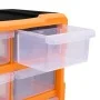 Multi-drawer organizer with 18 intermediate drawers 38x16x47 cm by vidaXL, Toolboxes - Ref: Foro24-149597, Price: 62,67 €, Di...