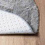 Alfombra de pelo largo NAVARRA gris plateado 160x160 cm de , Alfombras - Ref: Foro24-4102916, Precio: 35,30 €, Descuento: %