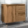 Armario de baño madera de ingeniería roble artisan 65x33x60 cm de , Tocadores de baño - Ref: Foro24-857224, Precio: 91,50 €, ...