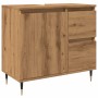 Armario de baño madera de ingeniería roble artisan 65x33x60 cm de , Tocadores de baño - Ref: Foro24-857224, Precio: 91,50 €, ...