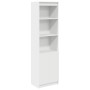 Aparador alto blanco 50x35x180 cm madera de ingeniería de , Aparadores - Ref: Foro24-3328462, Precio: 108,96 €, Descuento: %