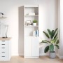 Aparador alto blanco 50x35x180 cm madera de ingeniería de , Aparadores - Ref: Foro24-3328462, Precio: 108,96 €, Descuento: %