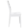 Sillas de comedor 2 unidades madera maciza de caucho blanco de , Sillas de comedor - Ref: Foro24-4102521, Precio: 137,61 €, D...