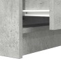 Mesilla de noche con 2 cajones gris hormigón 38x34x80 cm de , Mesitas de noche - Ref: Foro24-861361, Precio: 55,60 €, Descuen...